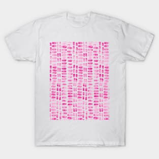 Abstract rectangles - pink T-Shirt